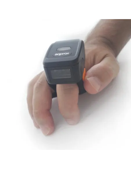 Approx APPLS12R Lector de Códigos de Barras Bluetooth 1D Negro