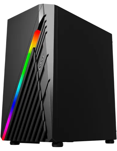 Unykach Glayze Mini-Torre M-ATX ARGB Negro