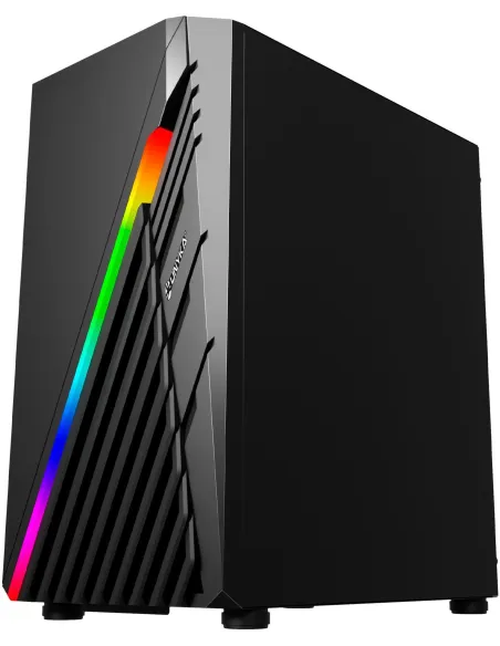 Unykach Glayze Mini-Torre M-ATX ARGB Negro