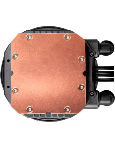 UNYKAch AquaStorm 120 Kit de Refrigeración Líquida 120mm con Display de Temperatura CPU Negro