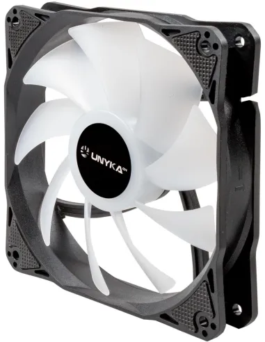 UNYKAch AquaStorm 120 Kit de Refrigeración Líquida 120mm con Display de Temperatura CPU Negro