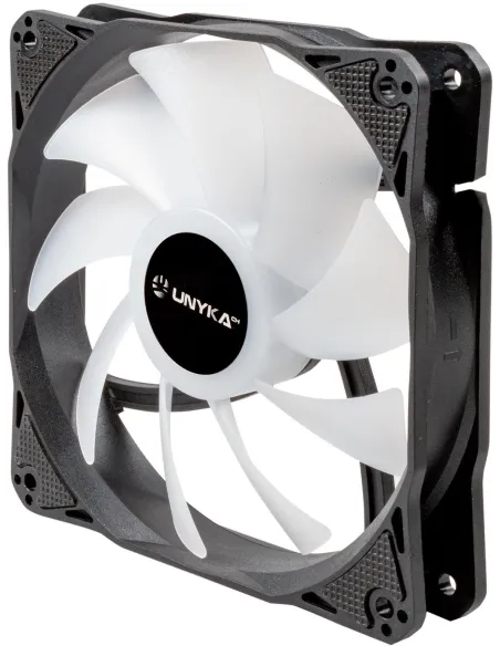 UNYKAch AquaStorm 120 Kit de Refrigeración Líquida 120mm con Display de Temperatura CPU Negro