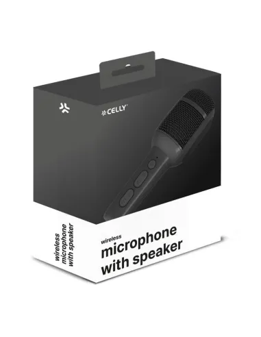 Celly KIDSFESTIVAL2BK Micrófono Inalámbrico para Niños Negro