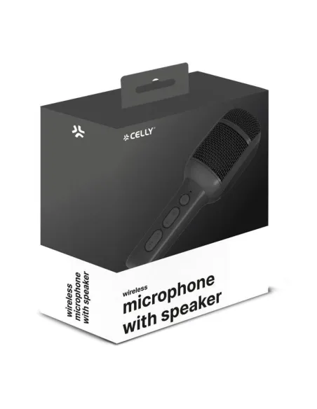 Celly KIDSFESTIVAL2BK Micrófono Inalámbrico para Niños Negro