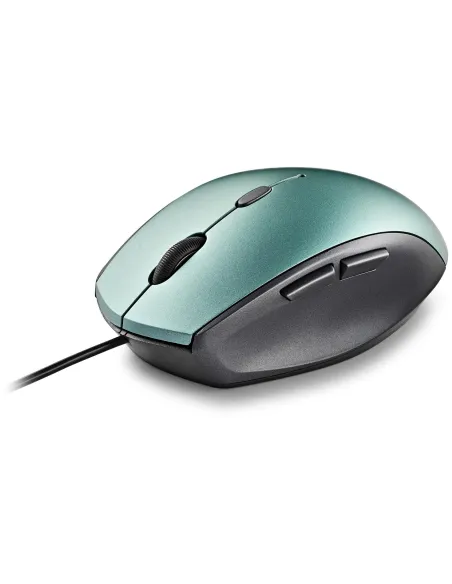 NGS Moth Ice Ratón Ergonómico Azul Hielo