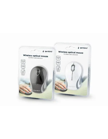 Gembird MUSW-3B-01-MX Ratón Inalámbrico Colores