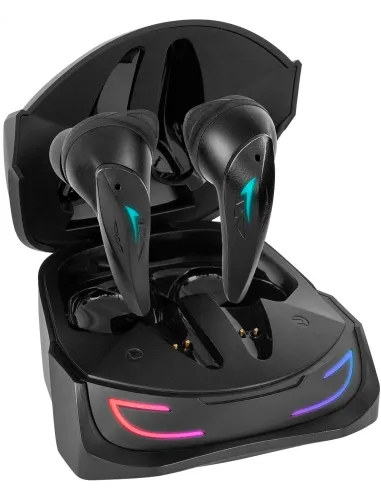 Mars Gaming MHI-Ultra Auriculares Inalámbricos con Cancelación de Ruido Negros