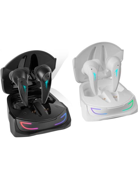 Mars Gaming MHI-Ultra Auriculares Inalámbricos con Cancelación de Ruido Negros