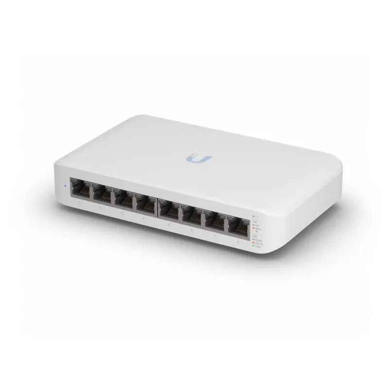 Ubiquiti USW-LITE-8-POE Switch de Sobremesa Gestionado L2 8 Puertos RJ-45 PoE