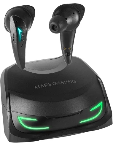 Mars Gaming MHI-Ultra Auriculares Inalámbricos con Cancelación de Ruido Negros