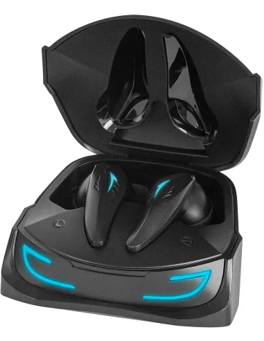 Mars Gaming MHI-Ultra Auriculares Inalámbricos con Cancelación de Ruido Negros