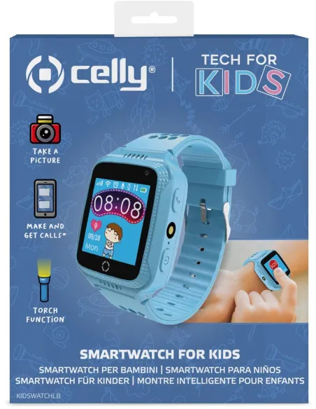Celly Kidswatch Reloj SmartWatch para Niños Azul
