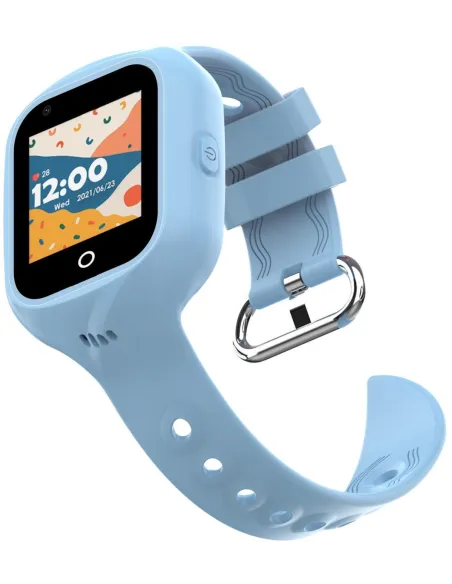 Celly Kidswatch 4G Reloj Smartwatch para Niños 2 Correas Rosa y Azul