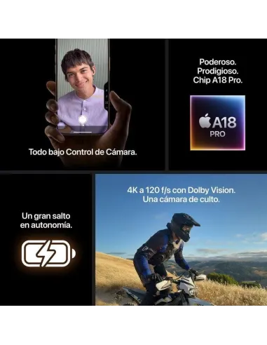 Apple iPhone 16 Pro 1TB Titanio Natural