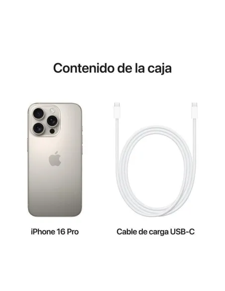 Apple iPhone 16 Pro 1TB Titanio Natural