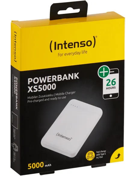 Intenso XS5000 Powerbank 5000mAh Blanco