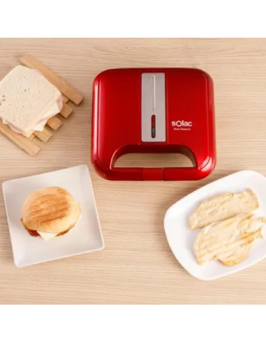 Solac Buon Panini II 750W Rojo