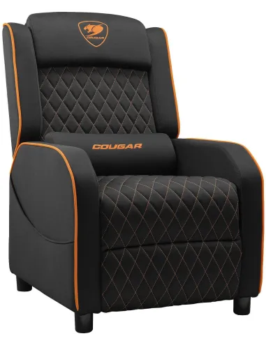 Cougar Ranger One Sofá Gaming Negro y Naranja