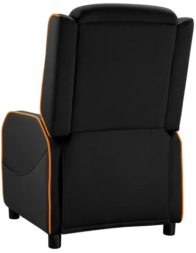 Cougar Ranger One Sofá Gaming Negro y Naranja