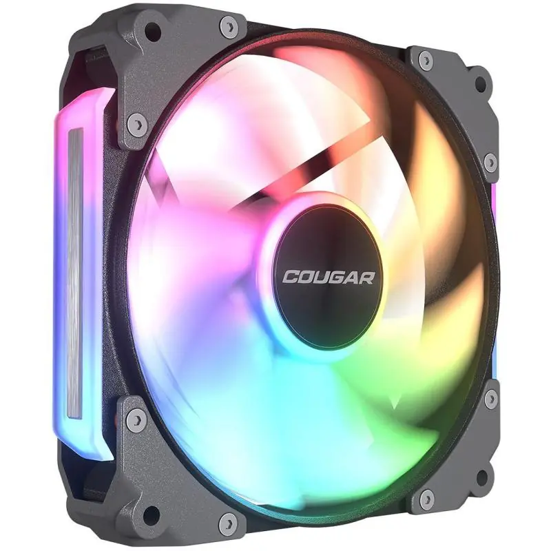 Cougar Apolar 120 ARGB Pack 3 Ventiladores 120 mm RGB Negro