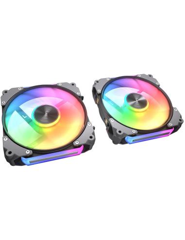 Cougar Apolar 120 ARGB Pack 3 Ventiladores 120 mm RGB Negro