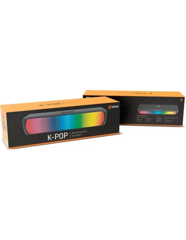 Krom K-Pop Barra de Sonido Bluetooth RGB