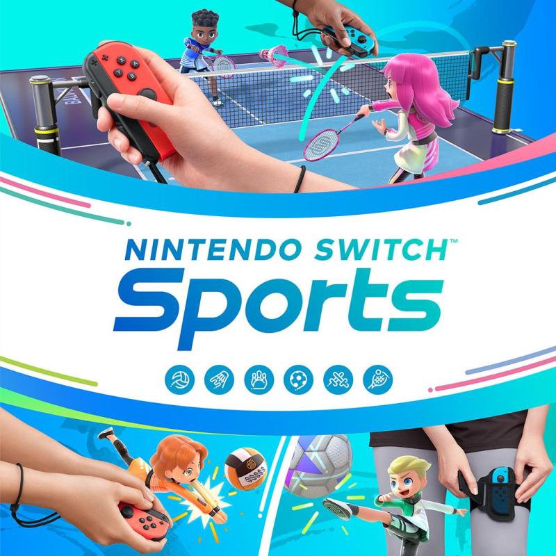 Nintendo Switch + Nintendo Switch Sports + Cinta Pierna + Suscripción 12 Meses Nintendo Switch Online