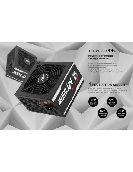 Abkoncore Mighty 500W 80 Plus