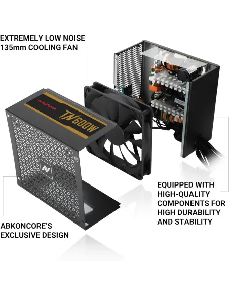 Abkoncore TN 600W 80 Plus Bronze