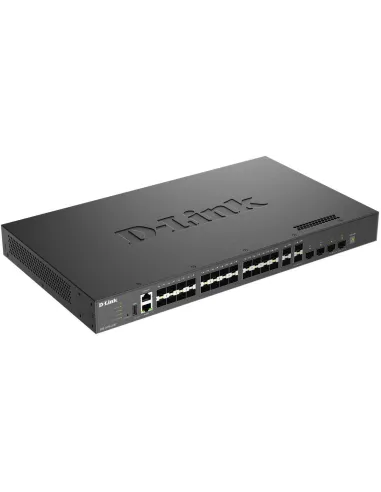D-Link DXS-3410-32SY Switch de Armario Gestionado L3 28 Puertos de 10 G SFP + 4 Puertos SFP