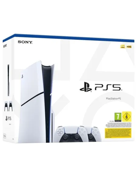 Sony PlayStation 5 Slim + 2 Dualsense