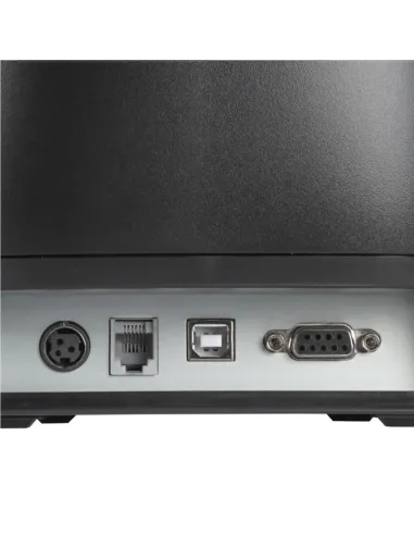 iggual TP7001-1S Impresora de Tickets Térmica USB/RS232 Negra