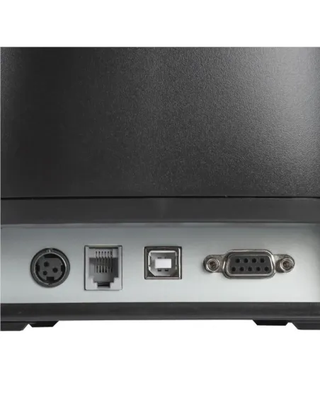 iggual TP7001-1S Impresora de Tickets Térmica USB/RS232 Negra