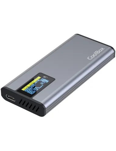 Coolbox miniChase PS32 Carcasa Externa para SSD M.2 NVMe y SATA USB3.2 Gen2