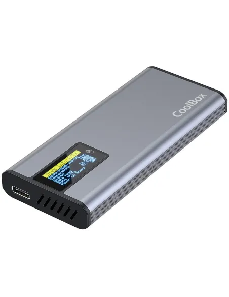 Coolbox miniChase PS32 Carcasa Externa para SSD M.2 NVMe y SATA USB3.2 Gen2