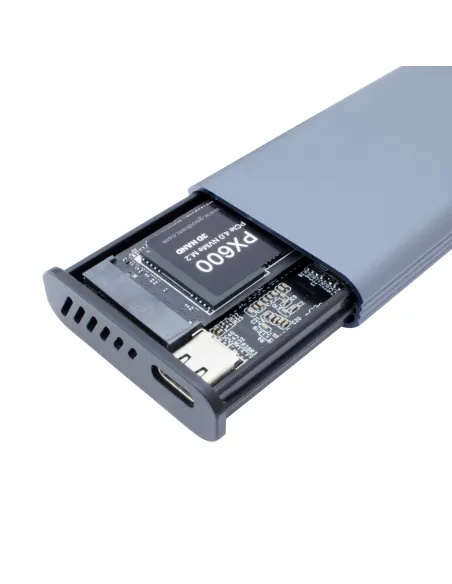 Coolbox miniChase PS32 Carcasa Externa para SSD M.2 NVMe y SATA USB3.2 Gen2
