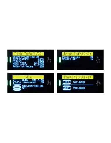 Coolbox miniChase PS32 Carcasa Externa para SSD M.2 NVMe y SATA USB3.2 Gen2