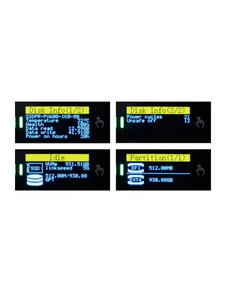 Coolbox miniChase PS32 Carcasa Externa para SSD M.2 NVMe y SATA USB3.2 Gen2