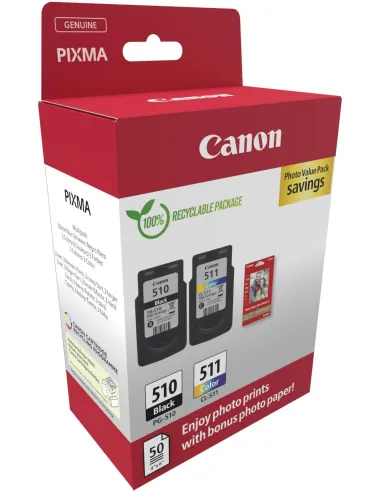 Canon 2970B017 Cartucho de Tinta Original 2 Unidades