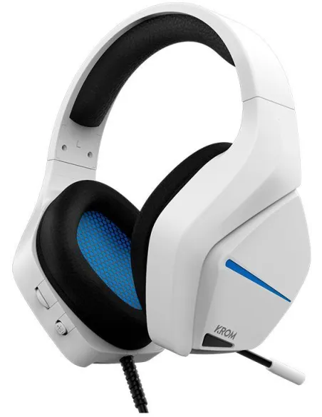 Krom Kopa Move Auriculares Gaming Blancos