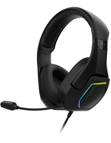 Krom Kopa 7.1 RGB Auriculares Gaming 7.1 Virtual USB Multiplataforma Negros