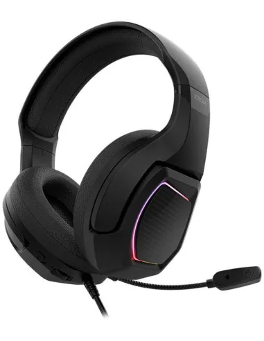 Krom Kopa 7.1 RGB Auriculares Gaming 7.1 Virtual USB Multiplataforma Negros