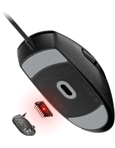 Corsair M55 Ratón 16000 DPI Negro