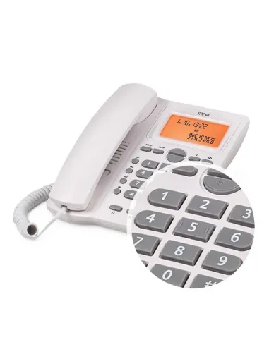 SPC 3612B Office ID2 Teléfono Blanco