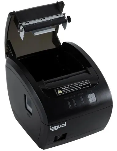 iggual TP Easy 80 IGG319321 Impresora de Tickets Térmica USB/RJ11/WiFi Negra