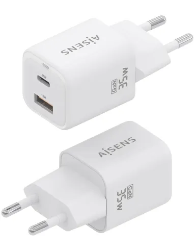 Aisens ASCH-35W2P024-W USB-A/USB-C 35 W Carga Rápida Blanco