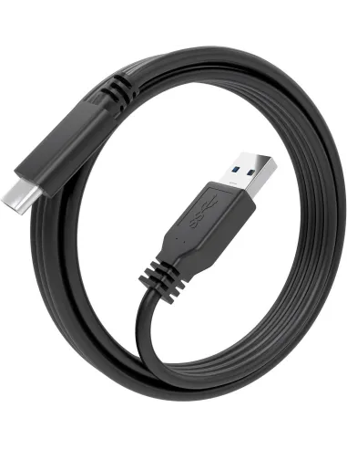 Aisens A107-0860 Cable USB USB-A a USB-C Macho/Macho 2 M Negro