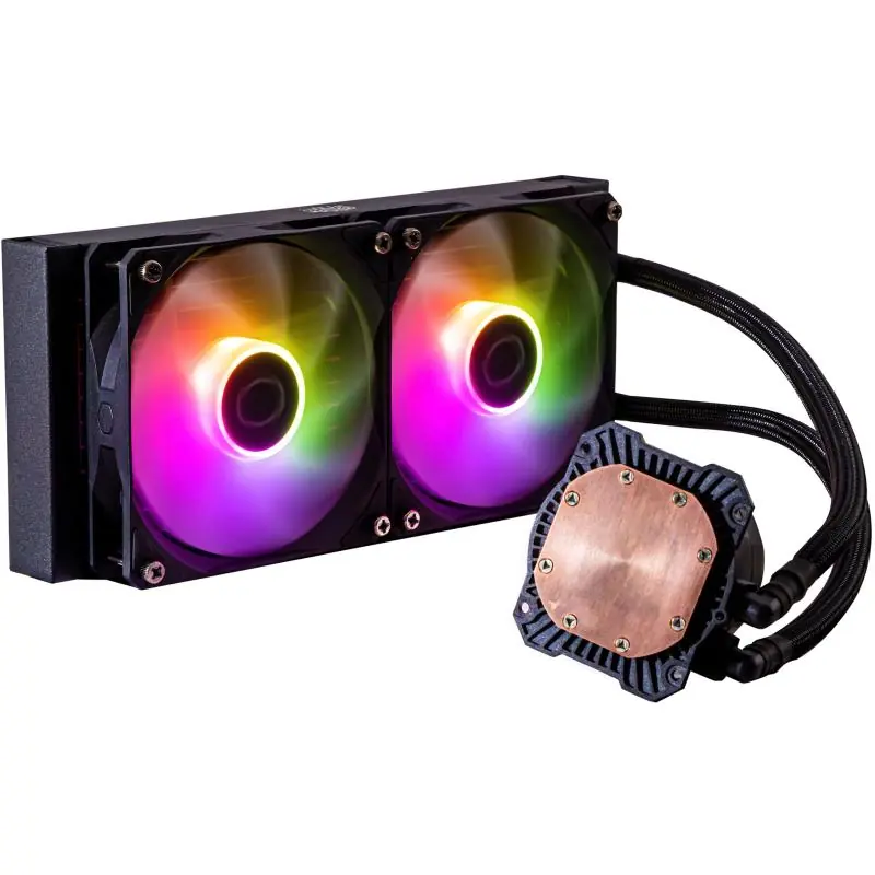 Cooler Master Masterliquid 240L Core ARGB Kit de Refrigeración Líquida 240mm Negro