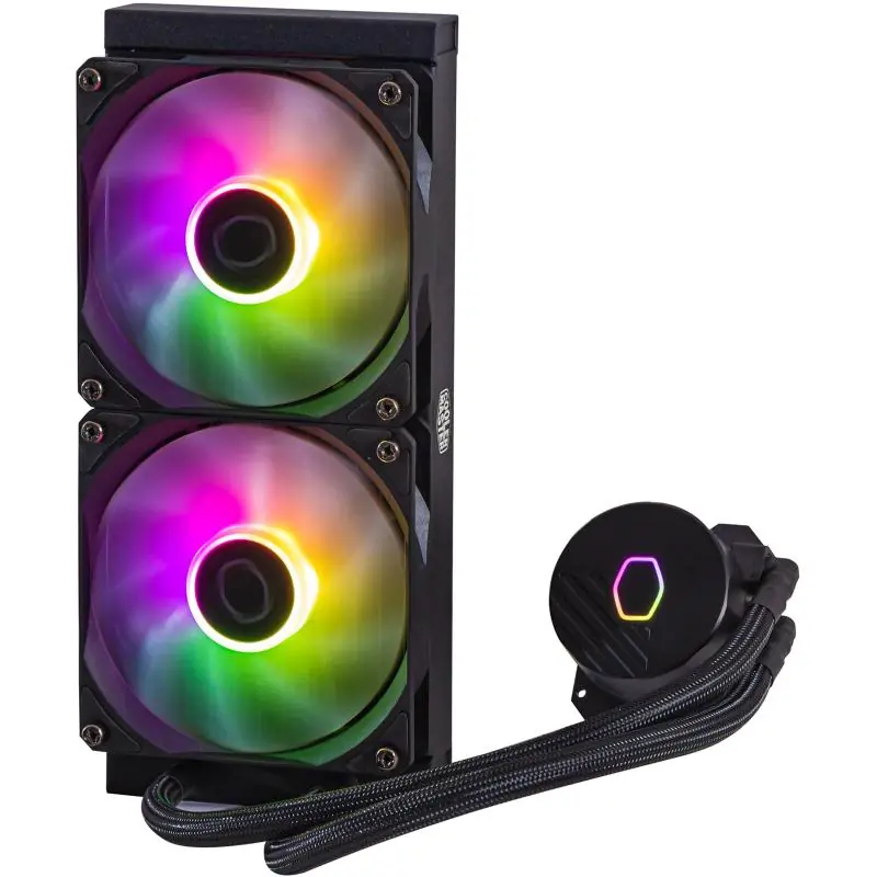 Cooler Master Masterliquid 240L Core ARGB Kit de Refrigeración Líquida 240mm Negro