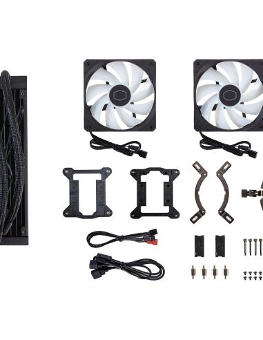Cooler Master Masterliquid 240L Core ARGB Kit de Refrigeración Líquida 240mm Negro